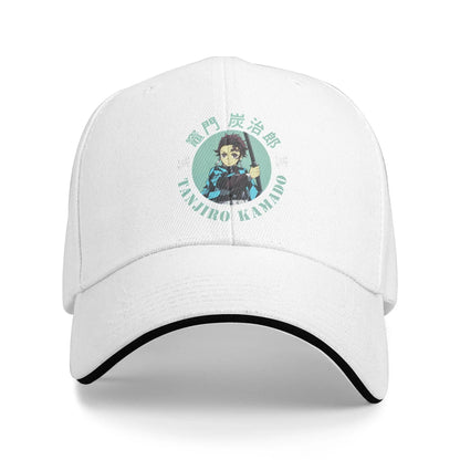 Demon Slayer Kimetsu No Yaiba Tanjiro Circle Baseball Cap
