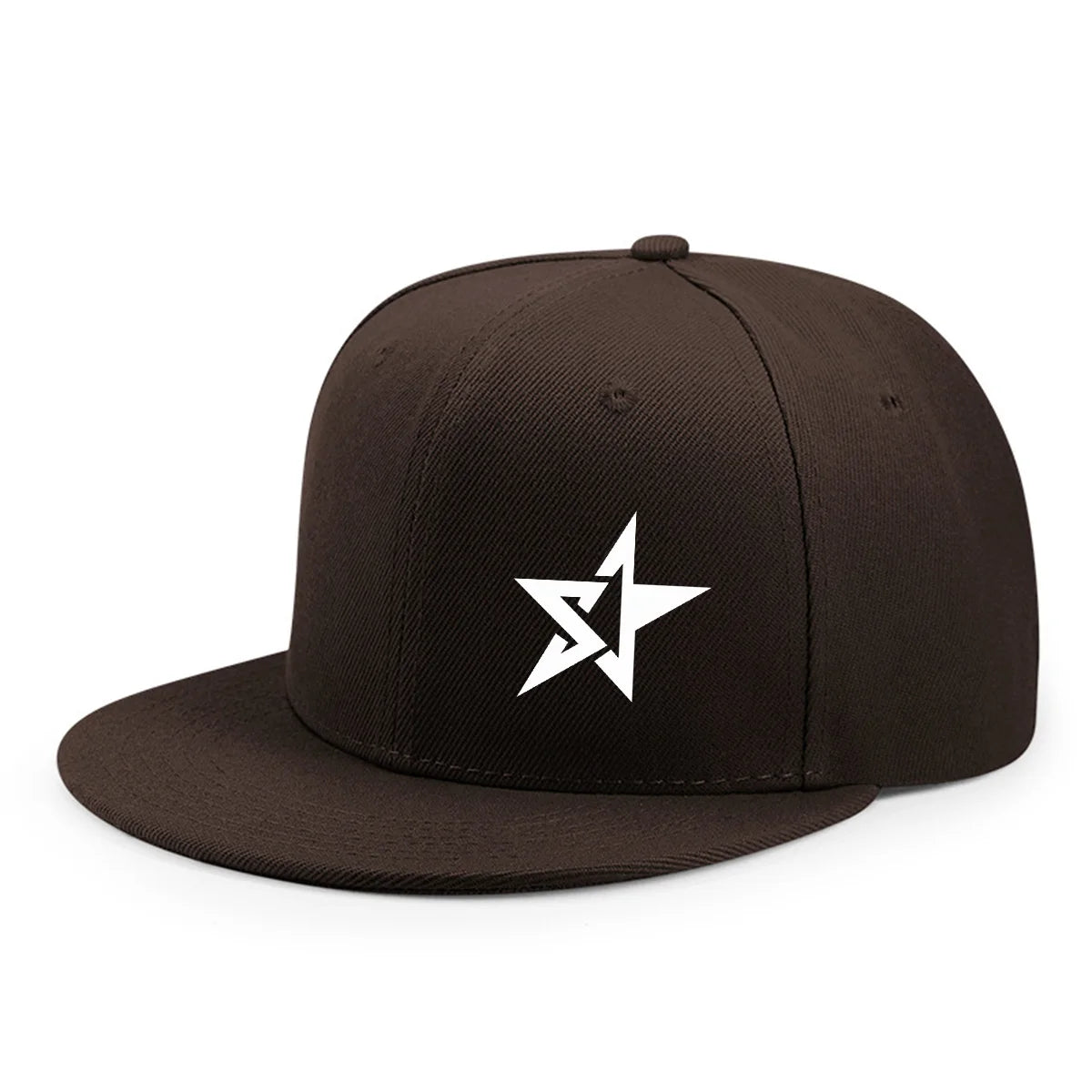 Snapback Caps Hardtop bBreathable Wide Brimmed Hip-Hop