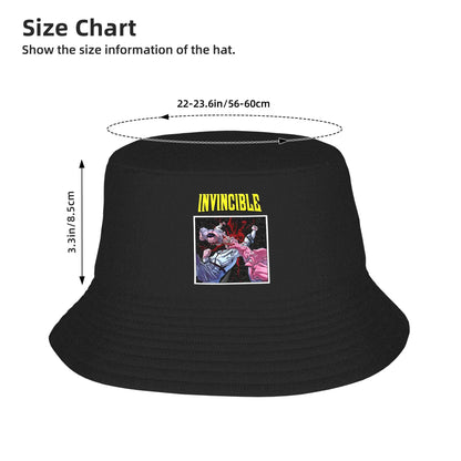 Invincible Allen The Alien And Omni Man Bucket Hat