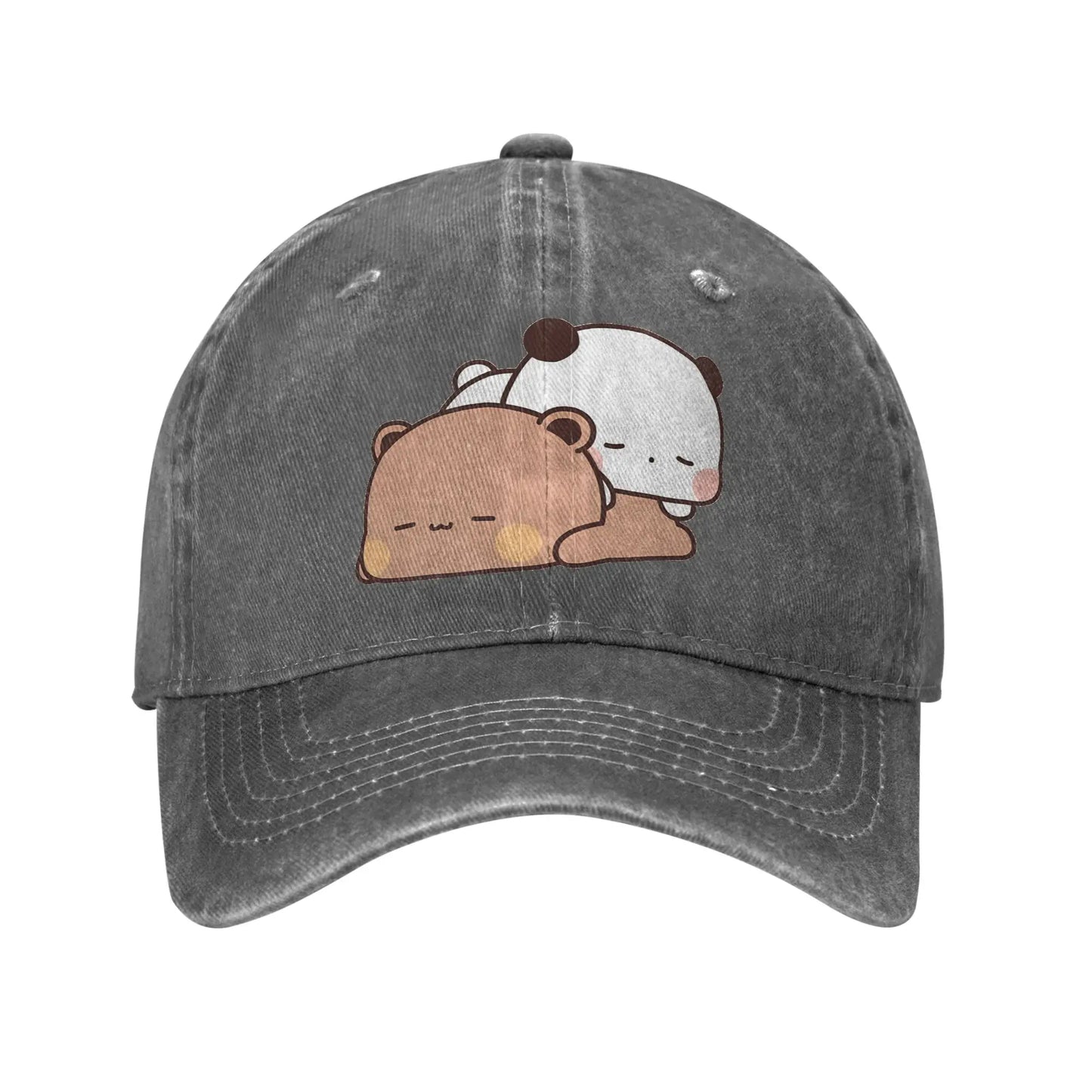 Cute Bubu And Dudu Are Sleeping Casual Baseball Cap