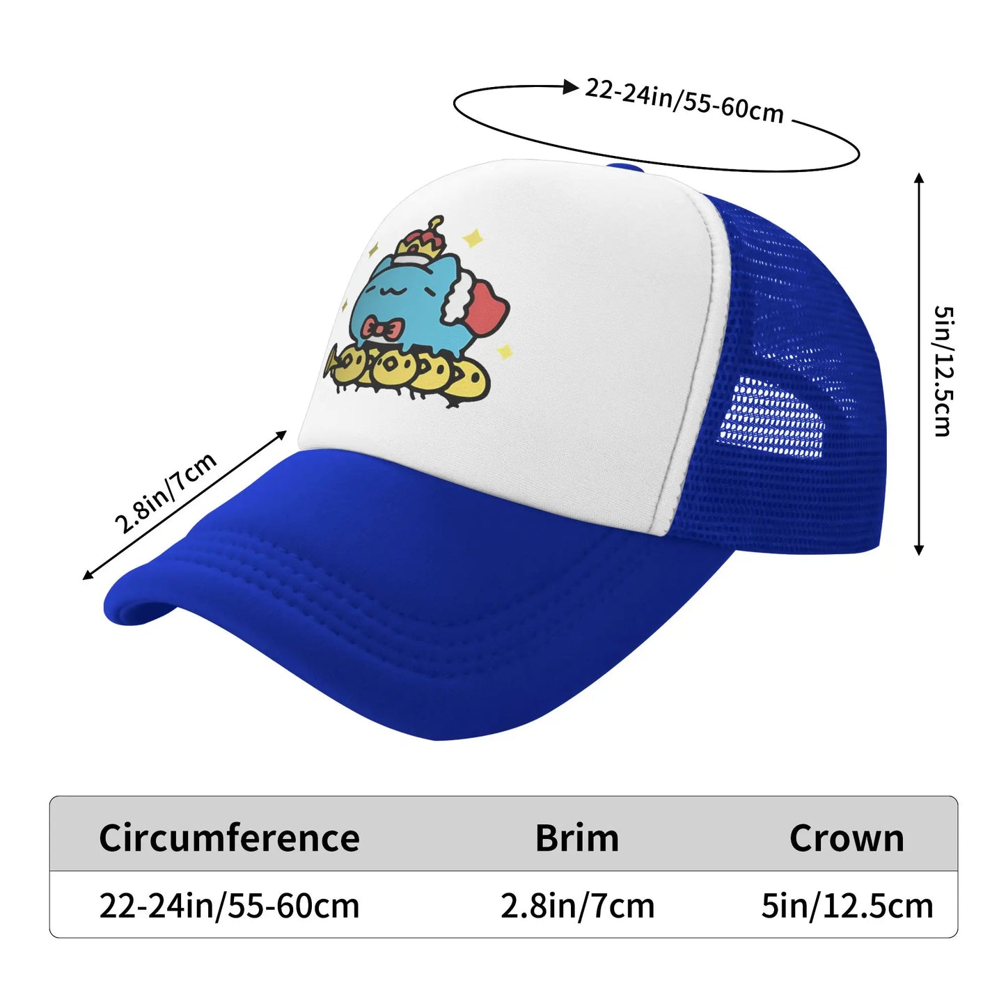 Unisex Bugcat Capoo Cartoon Trucker Hat Mesh Baseball Caps