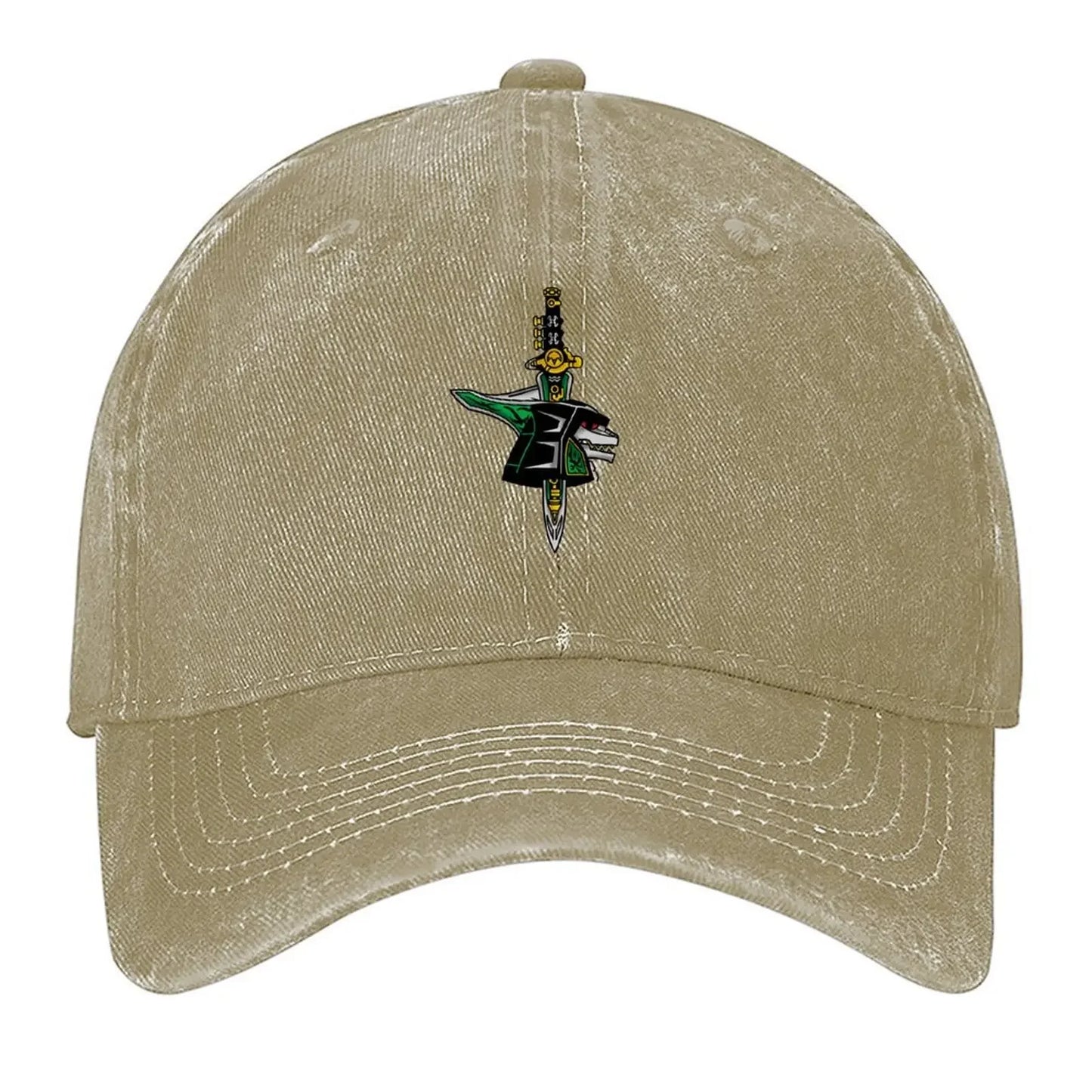Old School Dragon Ranger Tattoo Baseball Cap