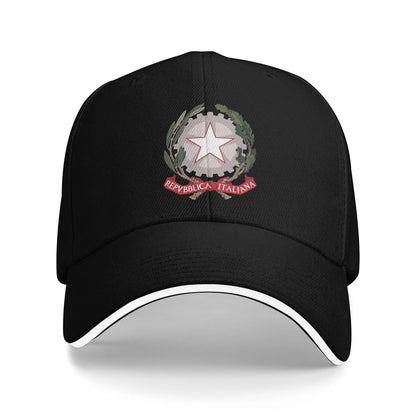 Custom Fashion Milano Italy Flag Baseball Cap Women Men
