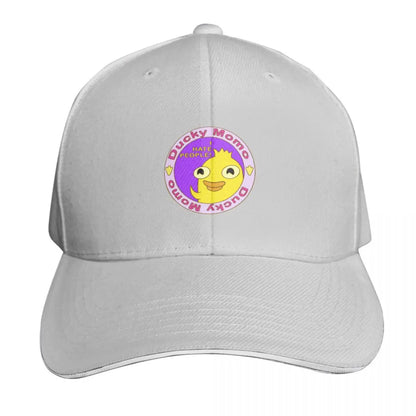 Ducky Momo I Hate People Baseball Cap