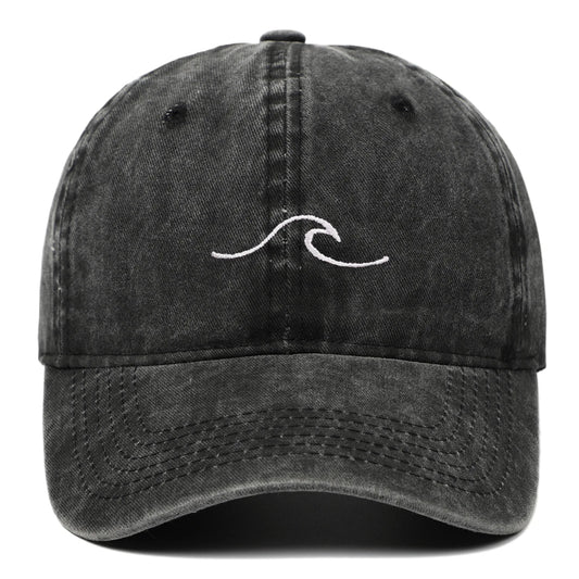New Fashion Embroidered Ripple Wave Baseball Cap