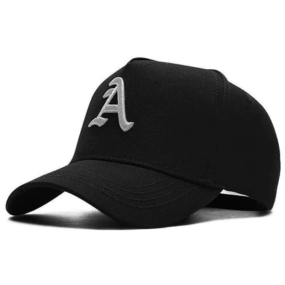 Summer Men Baseball Cap Letter A Embroidery