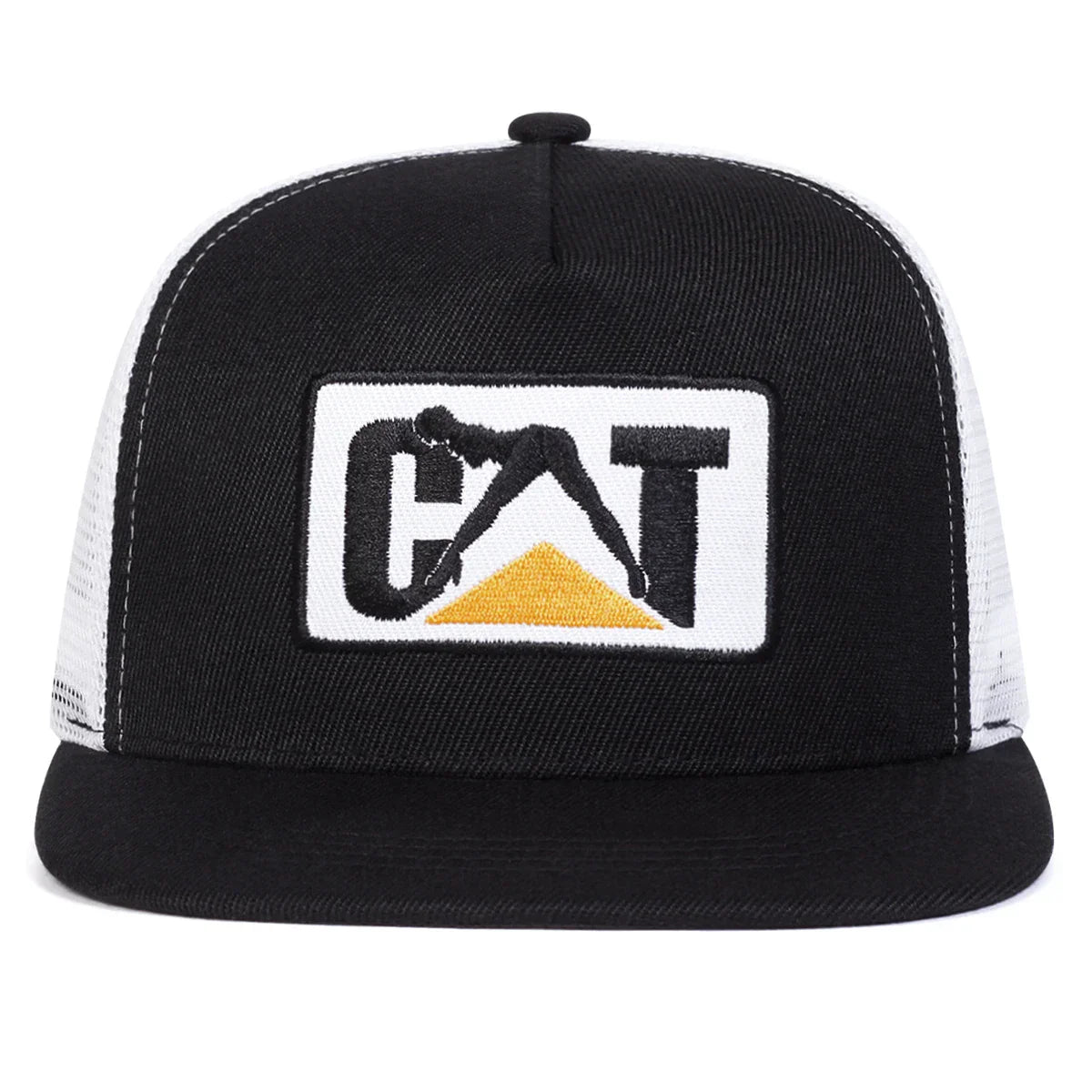 Unisex CT Letter Embroidery Hip-hop Net Hats