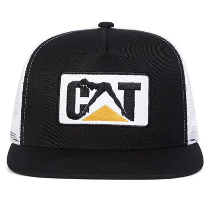 Unisex CT Letter Embroidery Hip-hop Net Hats