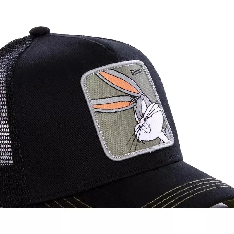 High Quality Brand Anime Cartoon Snapback Cotton Baseball Cap Men Women