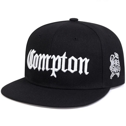 Unisex Compton Embroidery Baseball Hats Spring Autumn Outdoor