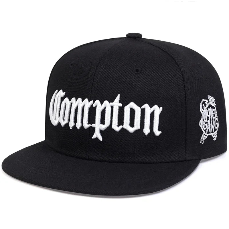 Unisex Compton Embroidery Hip-hop Hats Snapback Cap Baseball Caps