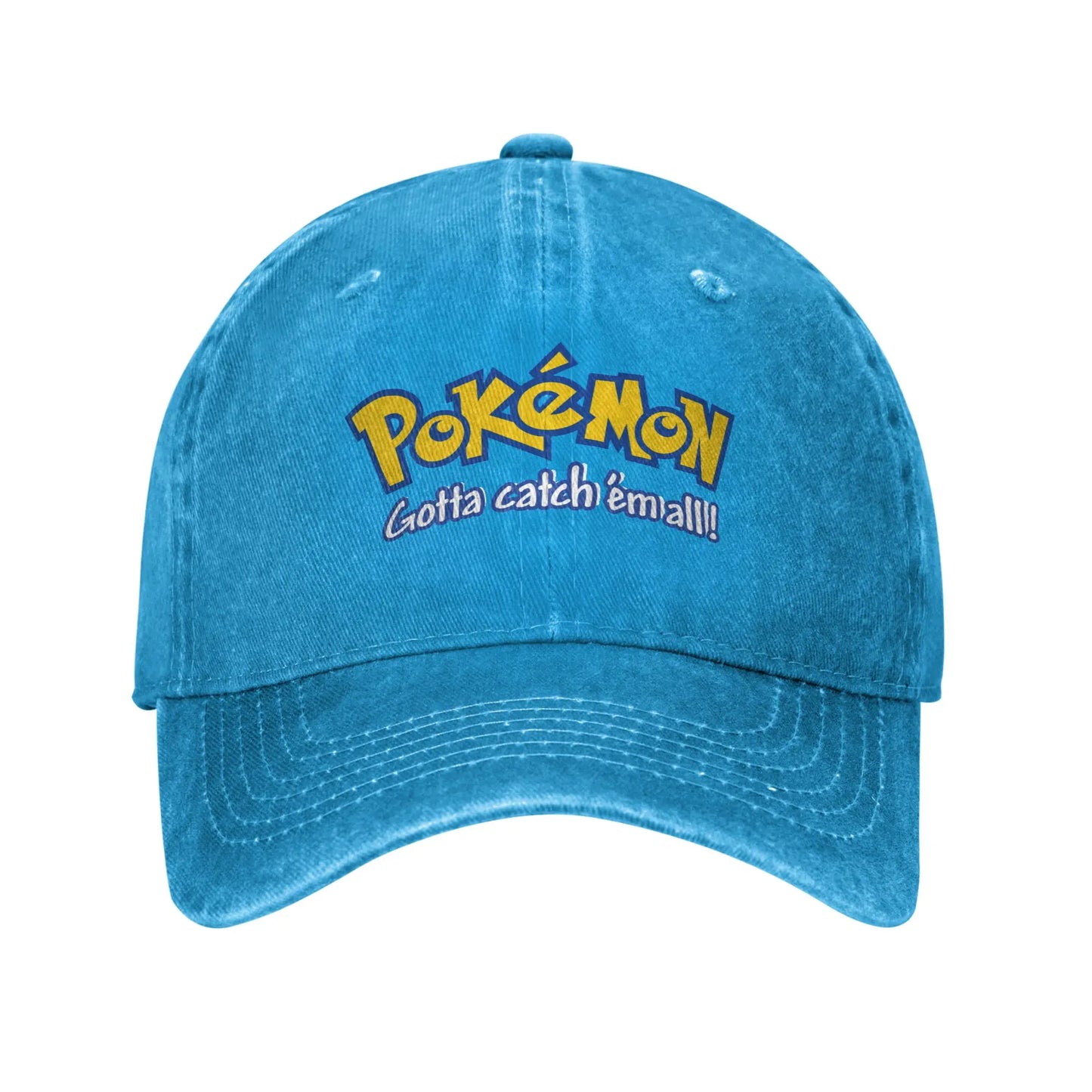 Pokemon Logo Cap Pikachu Funny Baseball Cap