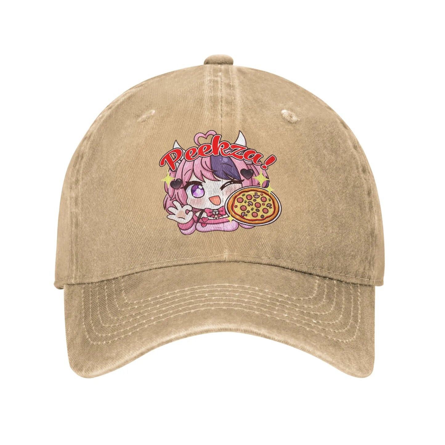 Ironmouse Peekza Washed Baseball Cap