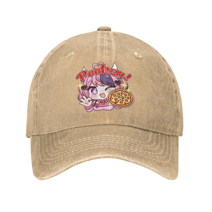 Ironmouse Peekza Washed Baseball Cap