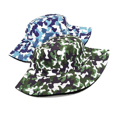 New Fashion Camouflage Bucket Hats Mountaineering Fisherman Hat