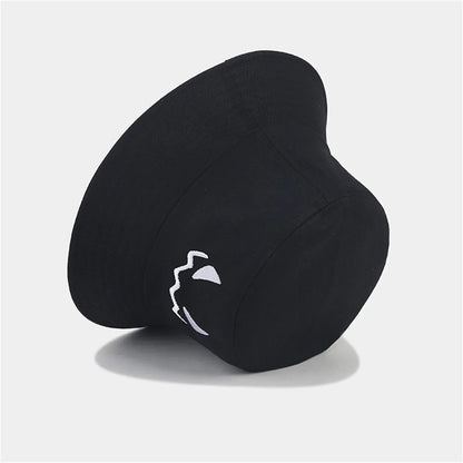 Halloween Pumpkin Embroidery Bucket Hat Double Sides