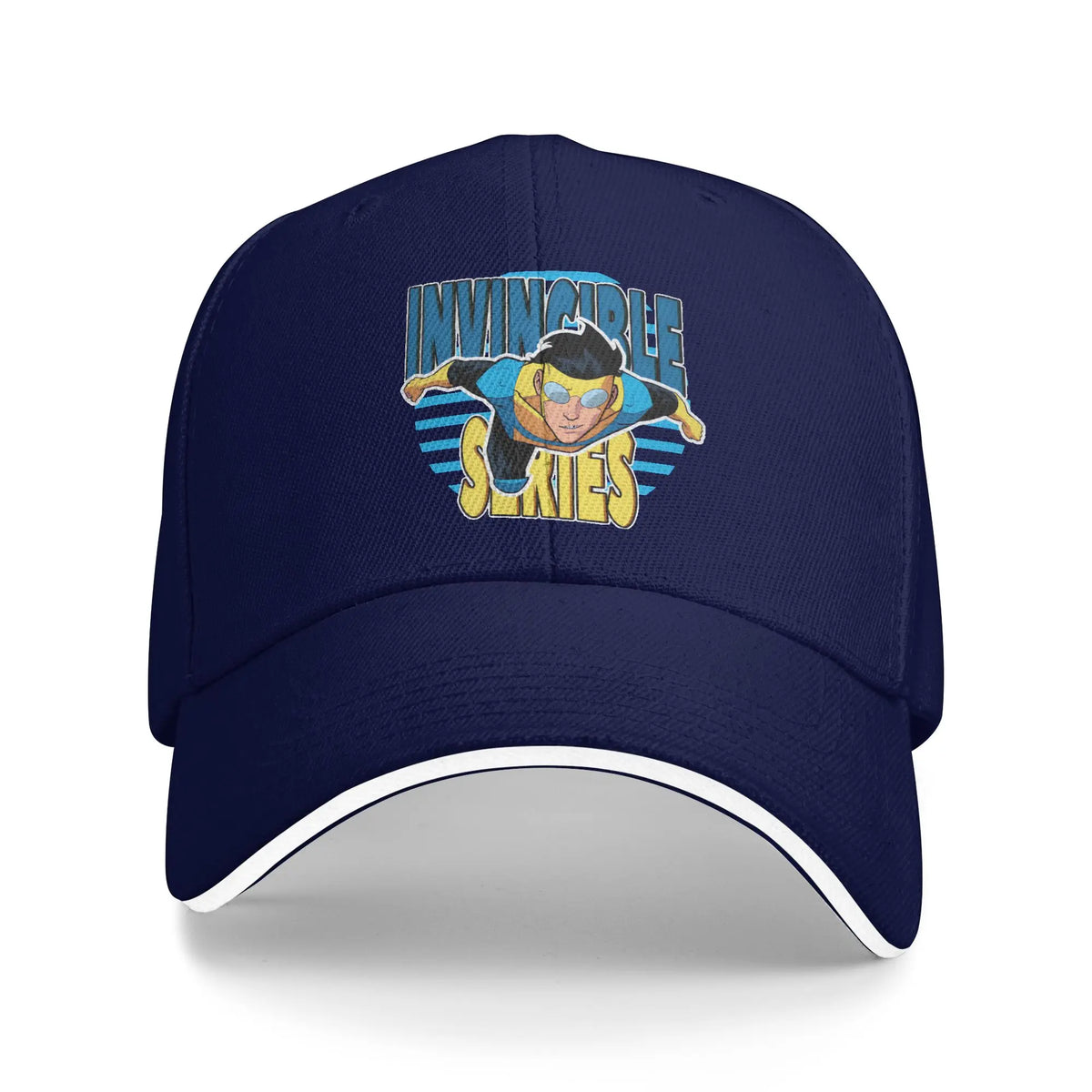 Invincibles Mark Grayson Retro Series Art Sun Baseball Cap
