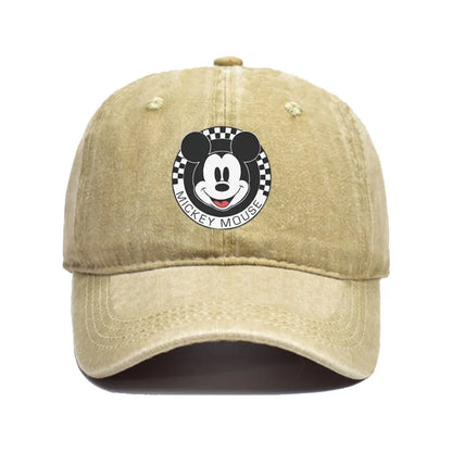 Mickey Mouse Print Kawaii Baseball Cap