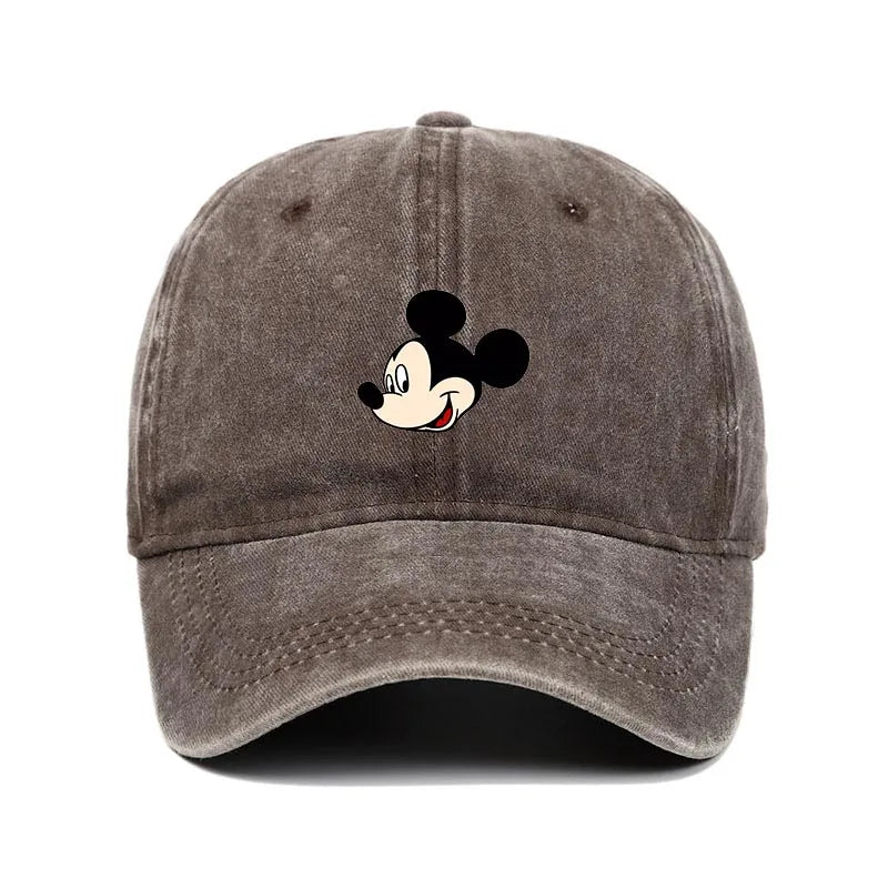Mickey Mouse Print Kawaii Baseball Cap