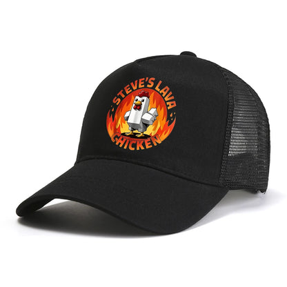 Chicken Steve's Lava Chicken Baseball Cap
