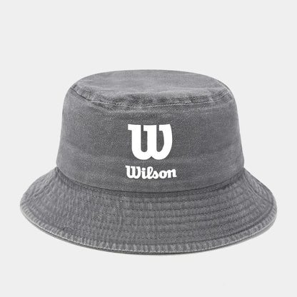 Printed Washed Retro Sunshade Fisherman Hat