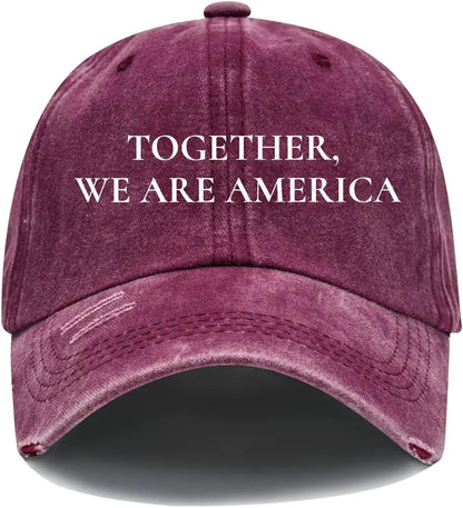 Together We are America Hats Together We are America Baseball Caps