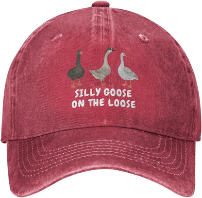 Funny Duck Hat Silly Goose Hats Men Baseball Hats Caps For Men
