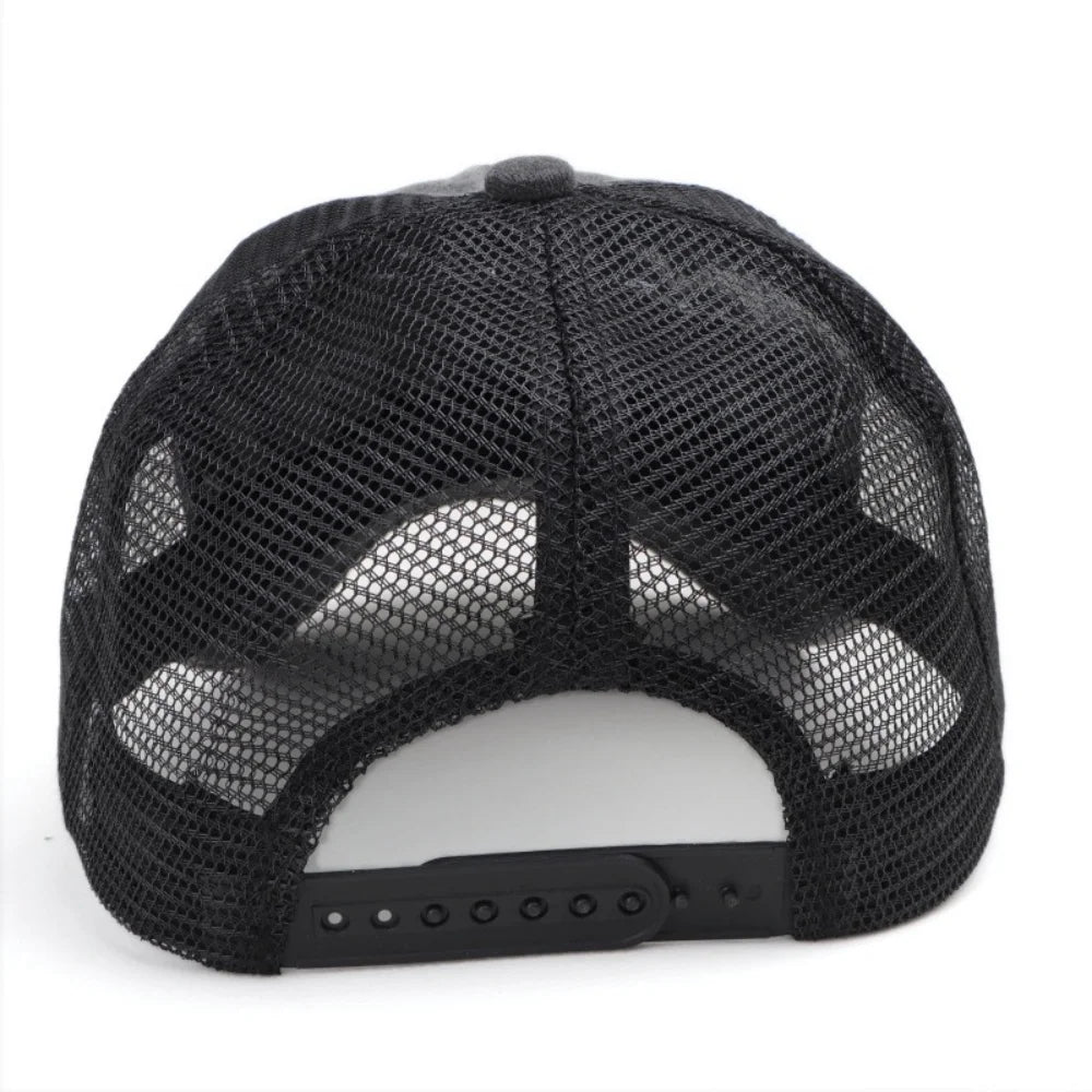 Washed Baseball Cap Outdoor Mesh Cap Sports Fashion