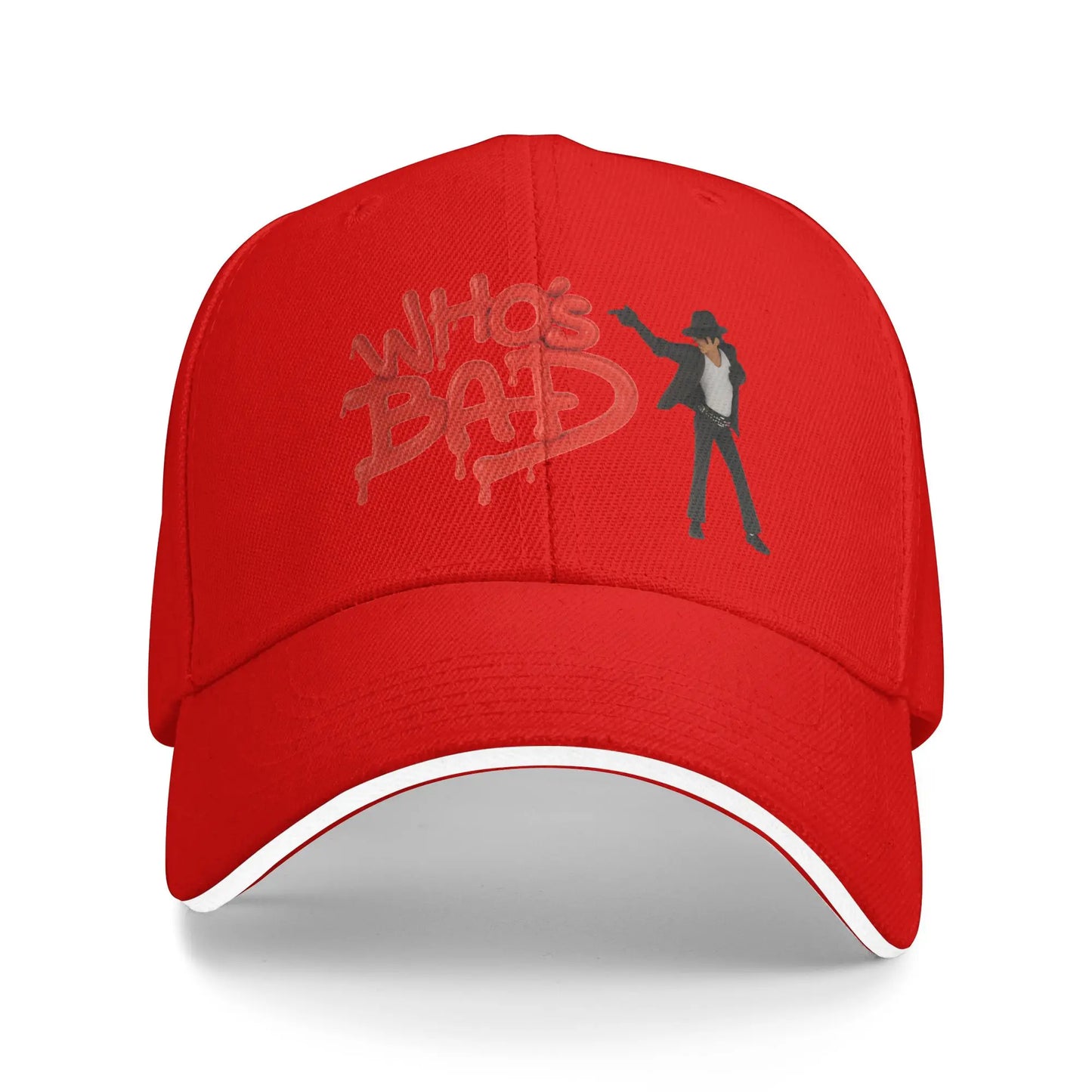 Michael Jackson Who Is Bad MJ Music Sun Baseball Cap