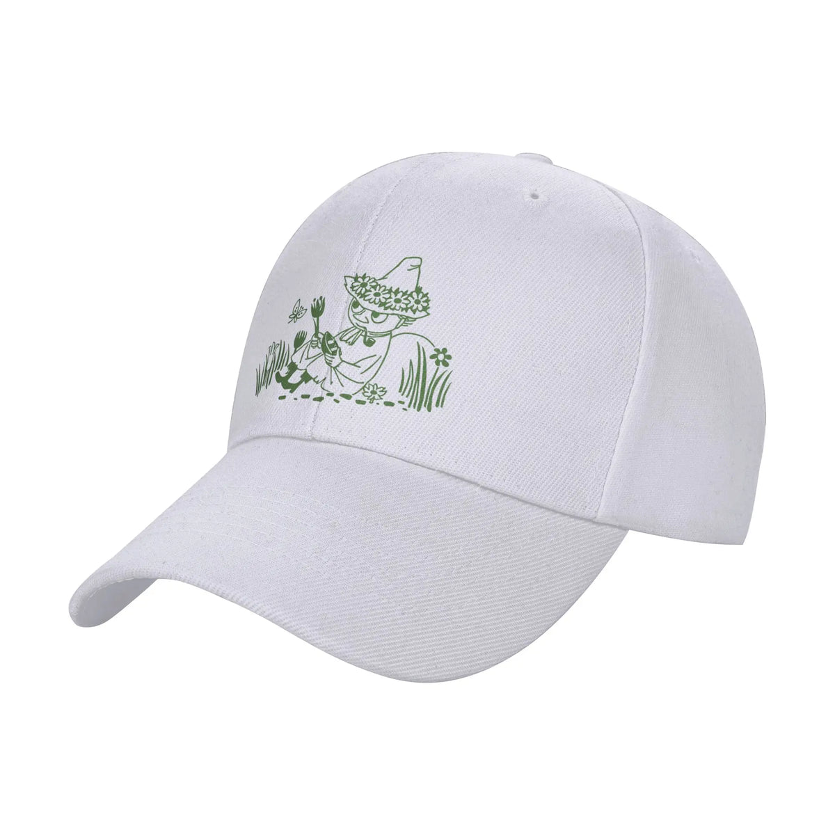 Moomings Life in Moominvalley Stained Glass Style Baseball Cap