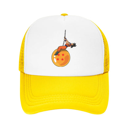 Wrecking Dragon Ball Saiyan Mesh Baseball Cap