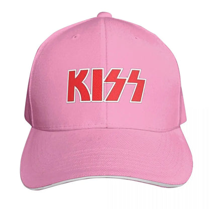 Kiss Logo Band Cap Fashion Casual Baseball Caps