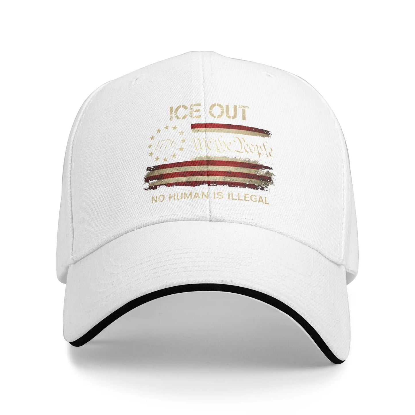 Ice-Out Sun Baseball Cap For Men Women