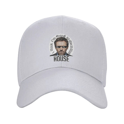 New Design Baseball Cap House MD Dr Gregory House Wear For Unisex Baseball Cap