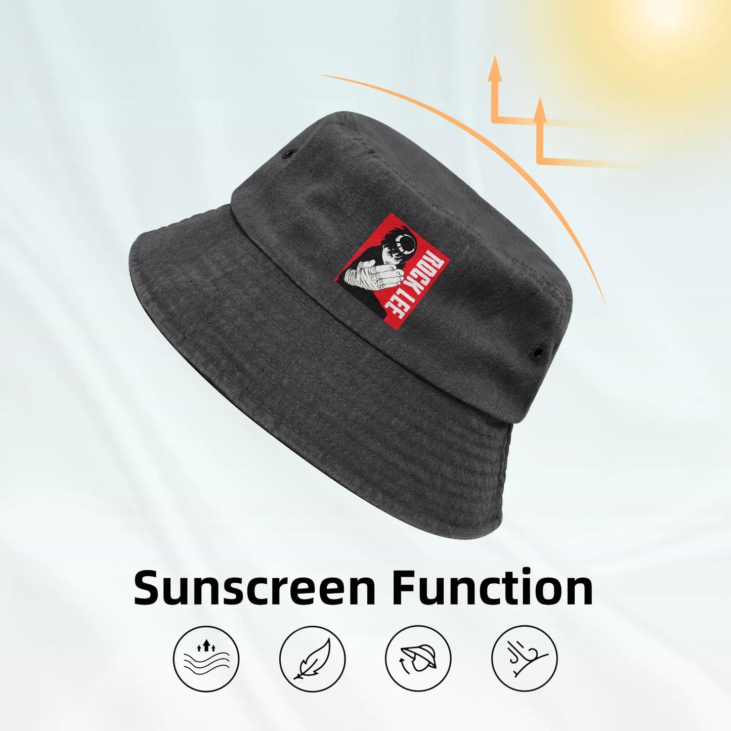 Unisex Bucket Hat Naruto Rock Lee