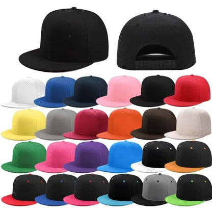 New Hot Sale Cap Plain Snapback Hat High Quality Adult Hip Hop Baseball Cap Men Women