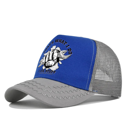New Fashion Spring Summer Printed Mesh Breathable Baseball Cap
