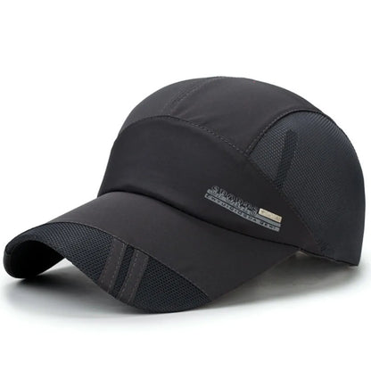 New Quick Dry Baseball Cap Breathable For Women Men