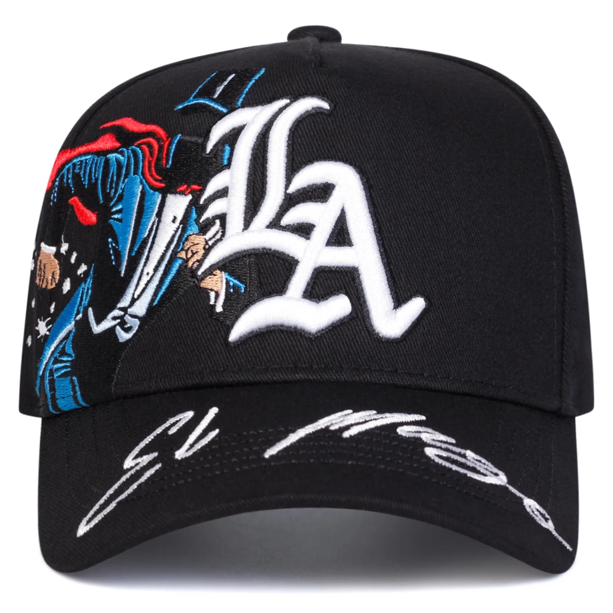 Gothic LA Magician Embroidery Baseball Caps
