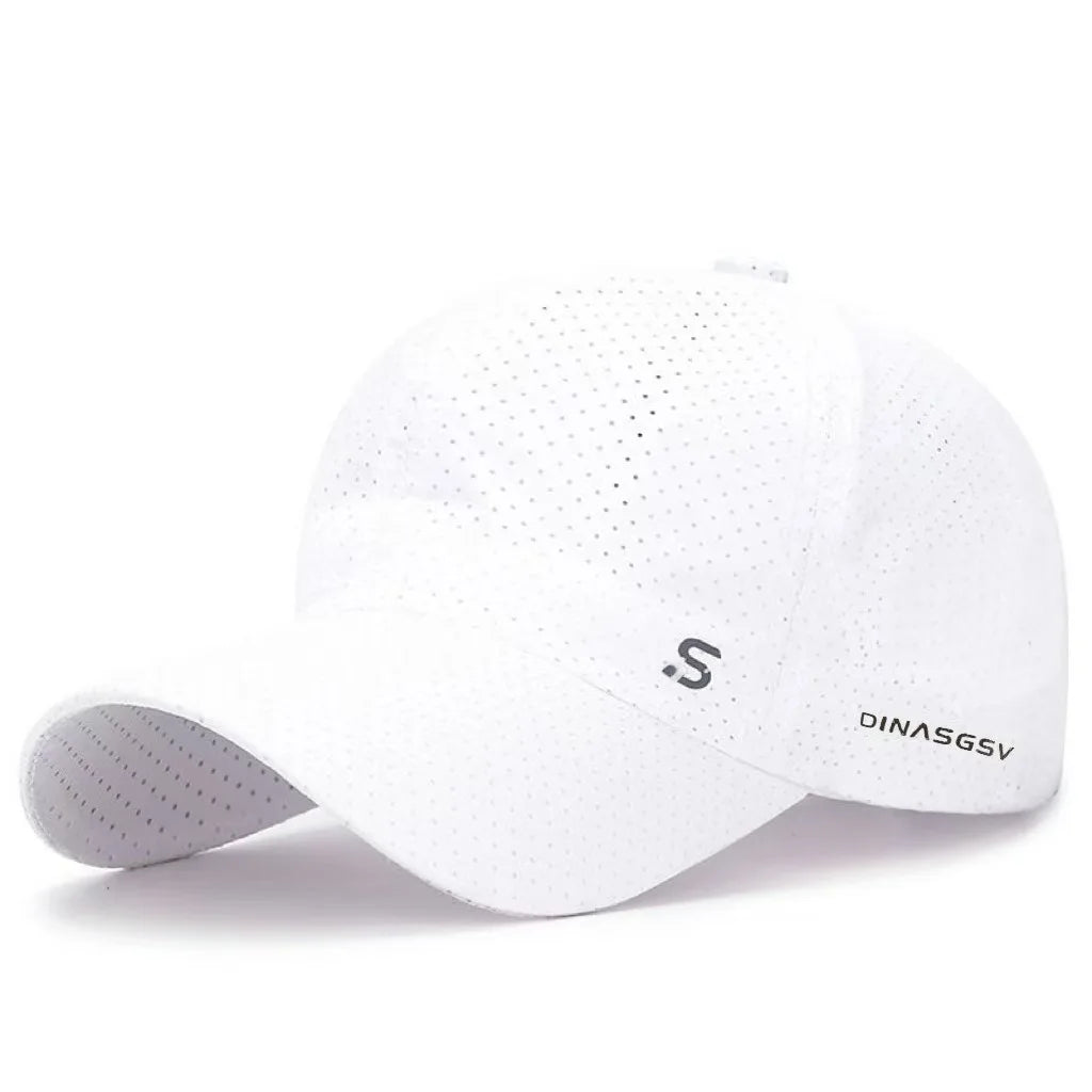 Piece Of Summer Quick Drying Mesh Breathable Outdoor Sports Duckbill Cap Baseball Cap