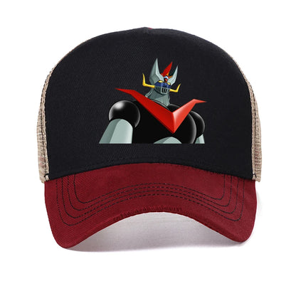 Mazinger Z Anime Movie Robot Hat Men's Goldorak Baseball Cap