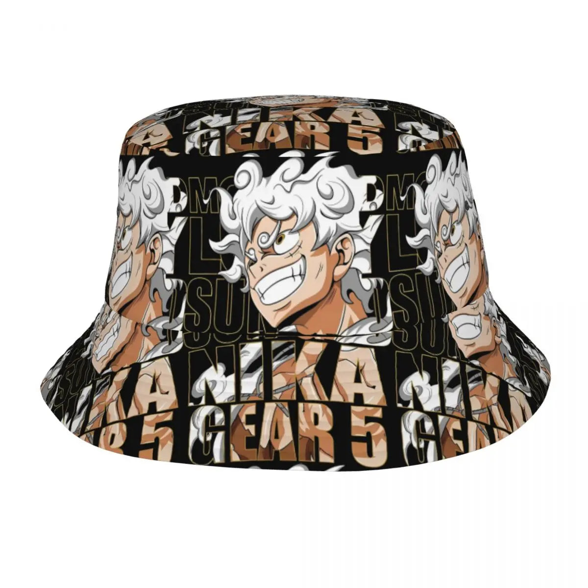 One Piece Straw Hat Luffy Skull Logo Bucket Hat