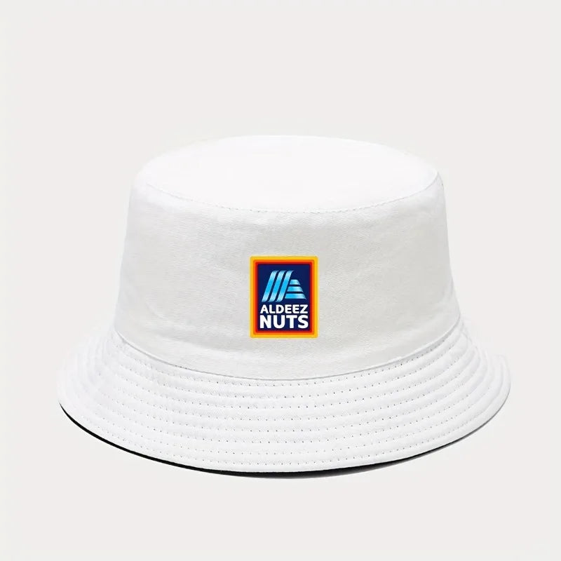 ALDEEZ NUTS Stylish Bucket Hat Breathable Foldable Polyester Sun Cap