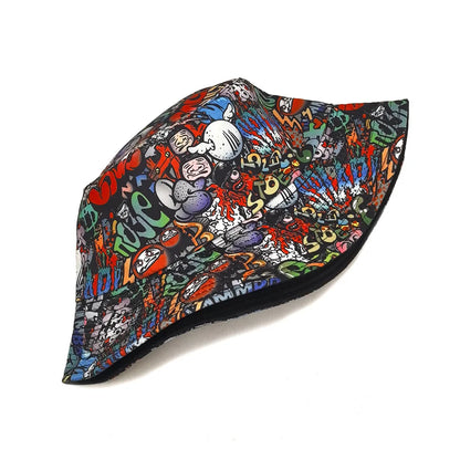 Fashion Graffiti Pattern Bucket Hat