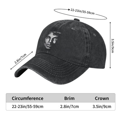 King of Pop M-Michael J-Jackson Baseball Cap