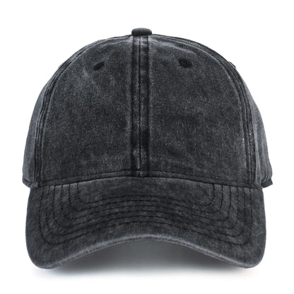Cotton Washed Cloth Baseball Cap Men Women