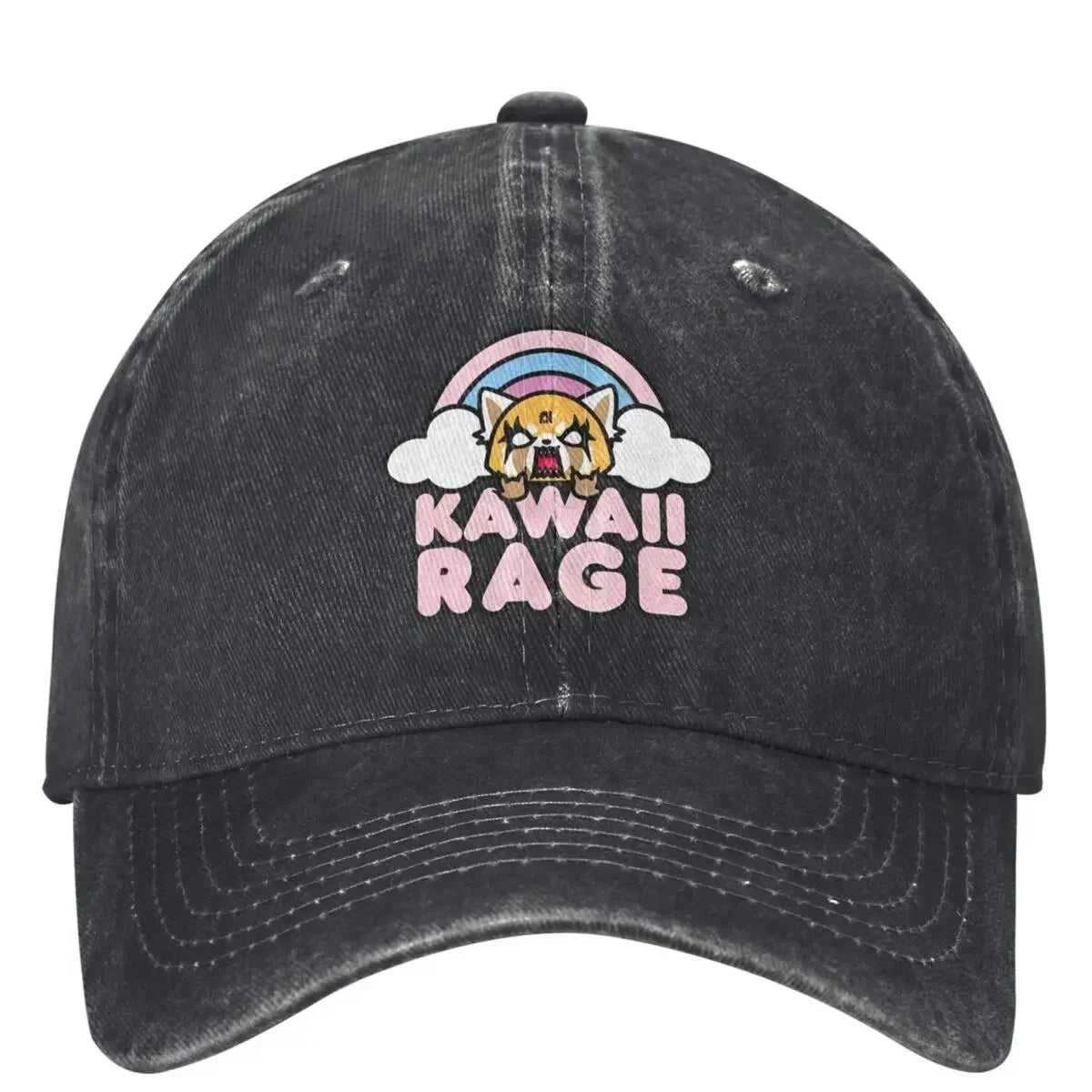 Kawaii Rage Washed Baseball Cap