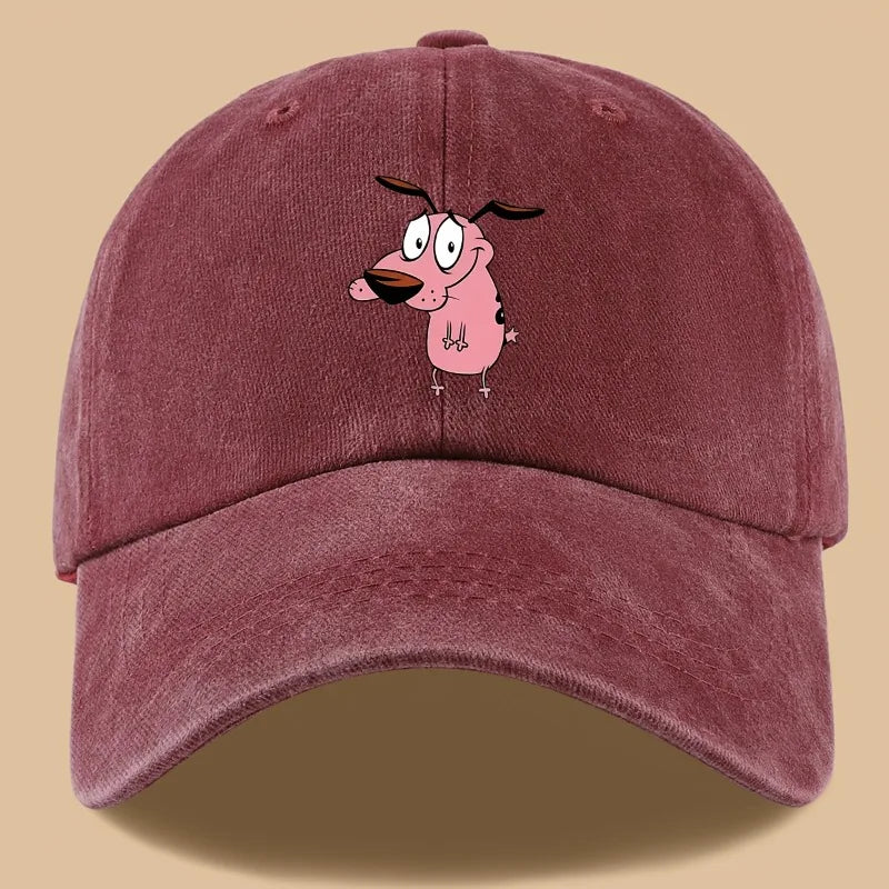 Women's Cute Puppy Printed Baseball Cap