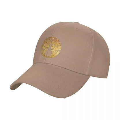 New Daki Myoga Kamon in Gold Seal Baseball Cap