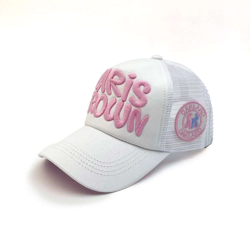 Mesh Breathable Baseball Cap Summer Stitching Letter
